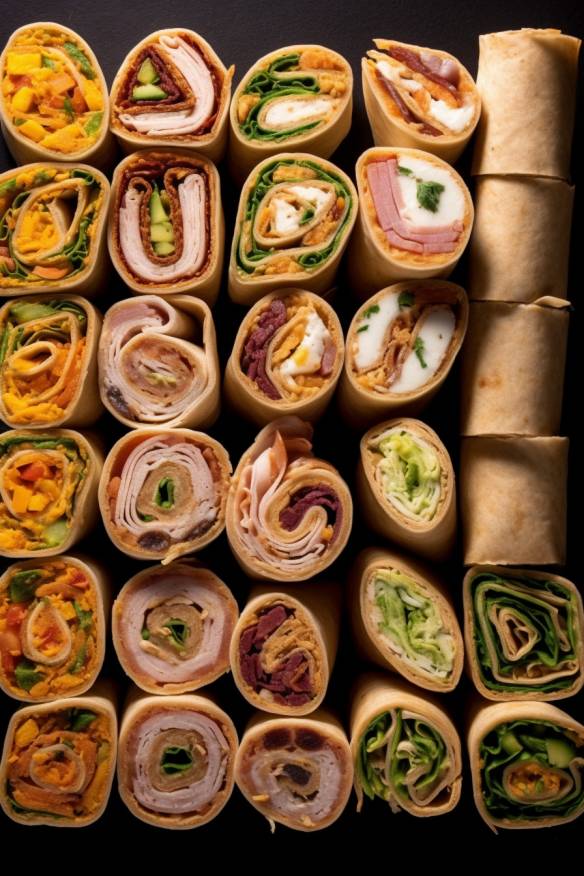 Party Wraps - Kalte Fingerfood-Variante für jede Feier