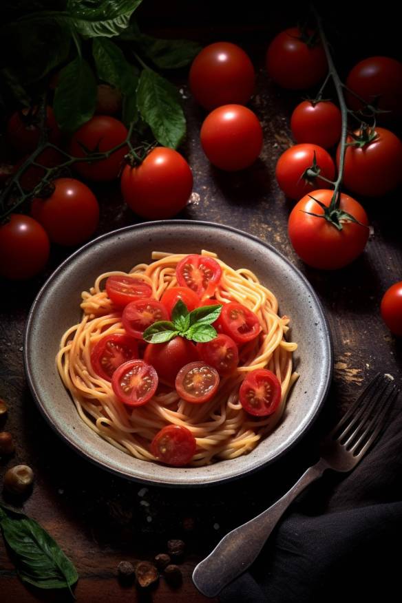 Pasta mit Tomatensoße