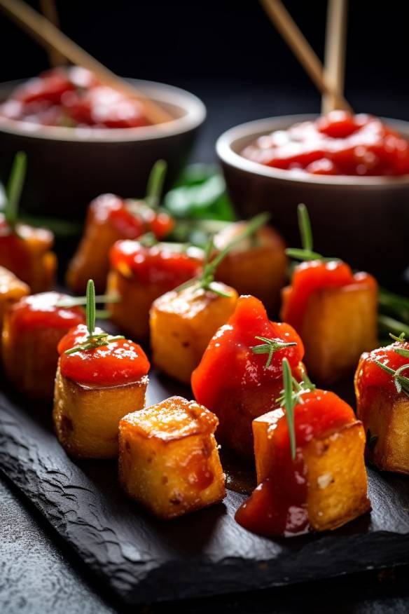 Patatas Bravas - Spanisches Fingerfood