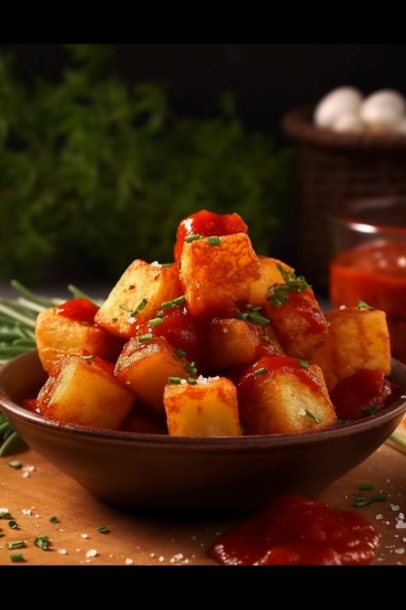 Patatas Bravas - Spanisches Fingerfood