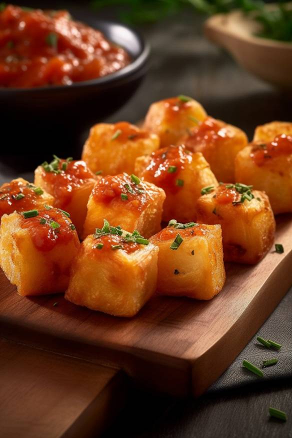 Patatas Bravas - Spanisches Fingerfood