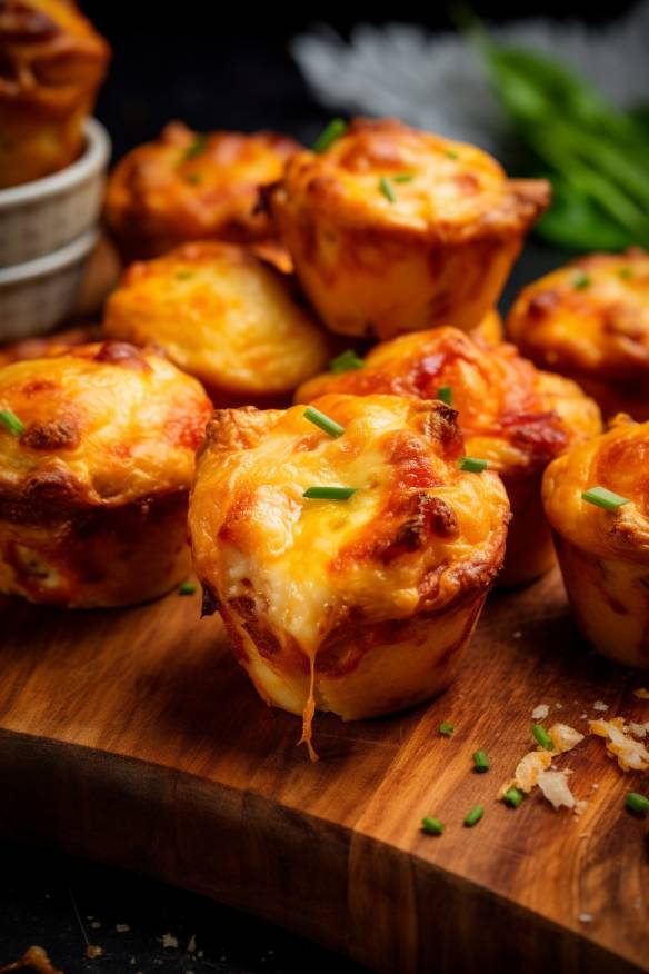 Pizza-Muffins - Fingerfood für unterwegs