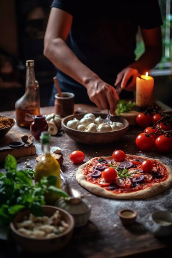 Pizza-Abend mit Freunden - Gemeinsam kochen Ideen