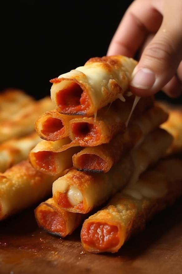 Pizzasticks - Schnelles Fingerfood zum Vorbereiten.