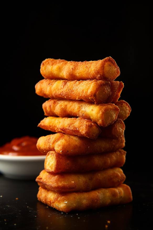 Pizza-Sticks - Knuspriges Fingerfood aus Pizzateig