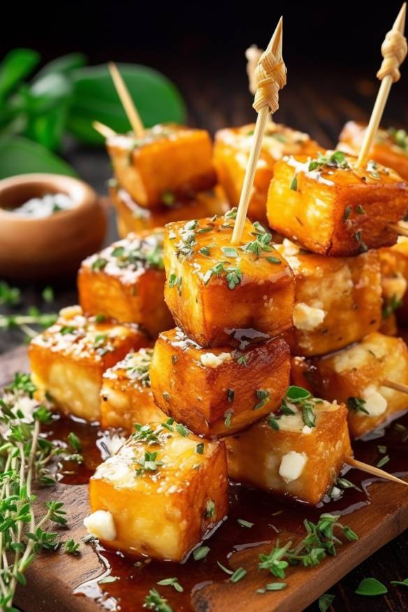 Kartoffel-Feta-Spieße - Leckeres Fingerfood für jede Party