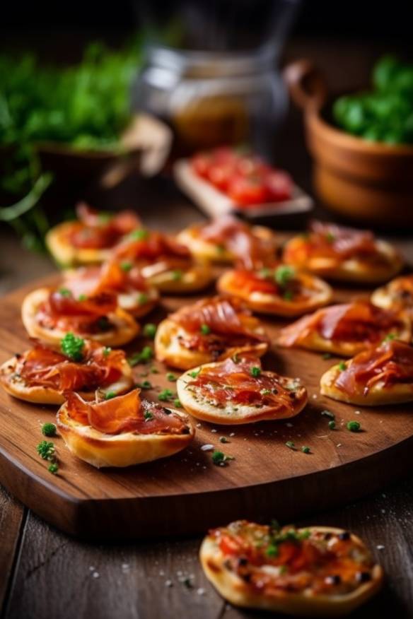 Schnelle Mini-Pizzas - Kleine Snacks für jede Gelegenheit