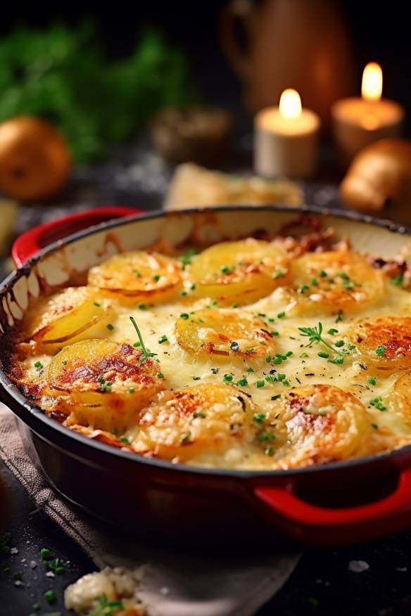 Schnelles Kartoffelgratin - Ein klassisches Kochrezept aus Frankreich