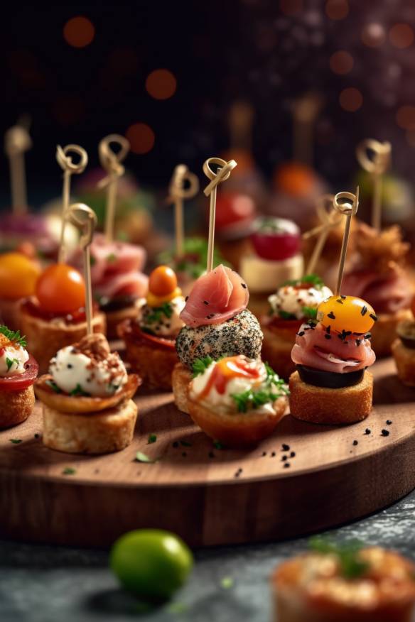 Schnelles herzhaftes Fingerfood - Leckere Snacks für zwischendurch.