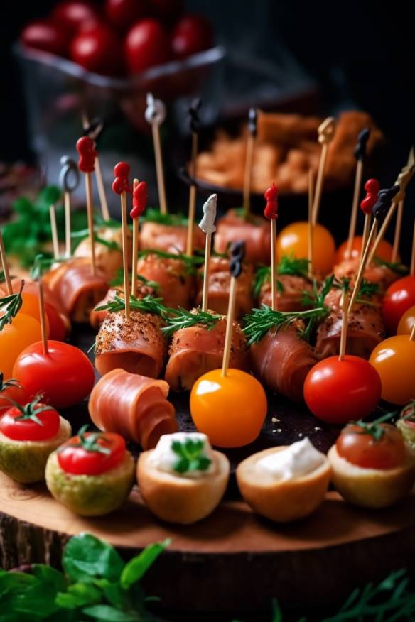 Schnelles Fingerfood für die Hochzeit - Leckere Häppchen in Minutenschnelle zubereitet.