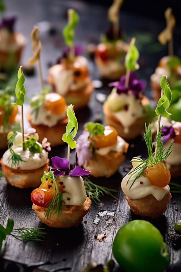 Schnelles Fingerfood für die Hochzeit - Leckere Häppchen in Minutenschnelle zubereitet.