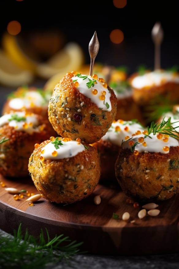 Quinoa-Feta-Bällchen - Gesundes Fingerfood für den schnellen Genuss.