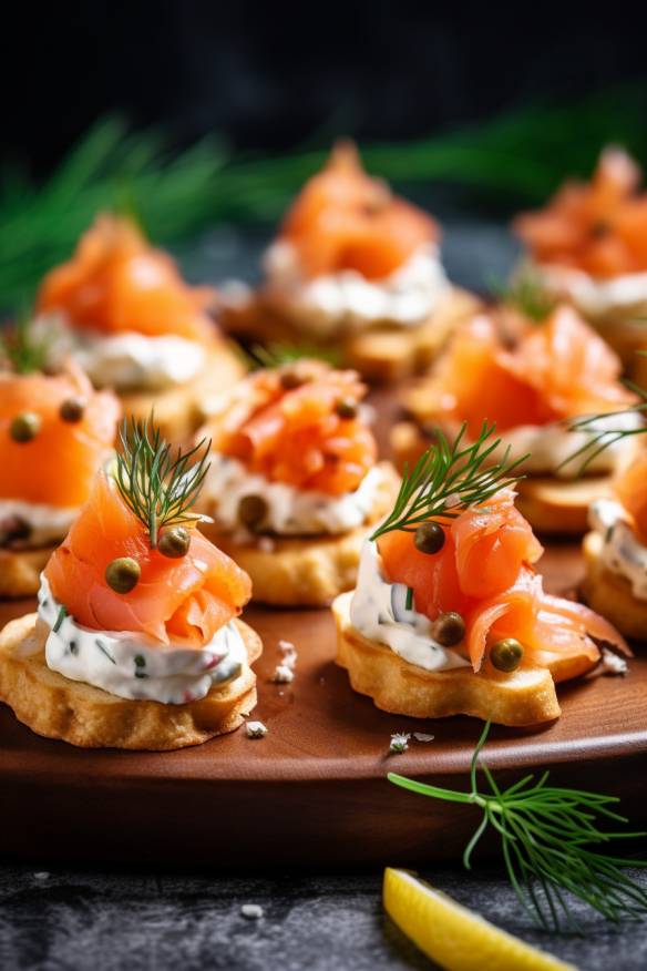 Lachs Canapés