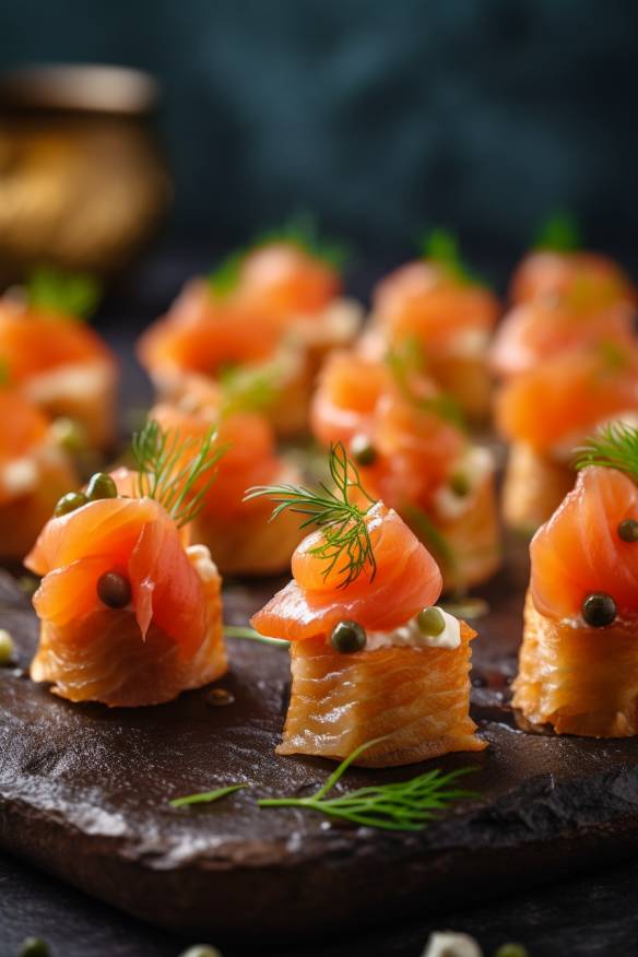 Lachs Canapés