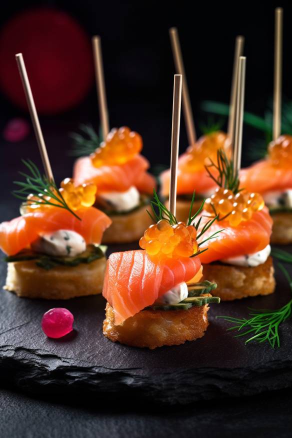 Lachs Canapés