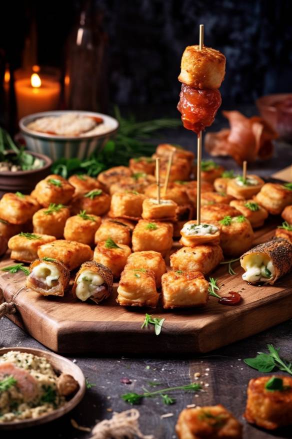 Herzhaftes Fingerfood zum Backen - Köstliche Snacks für jede Party