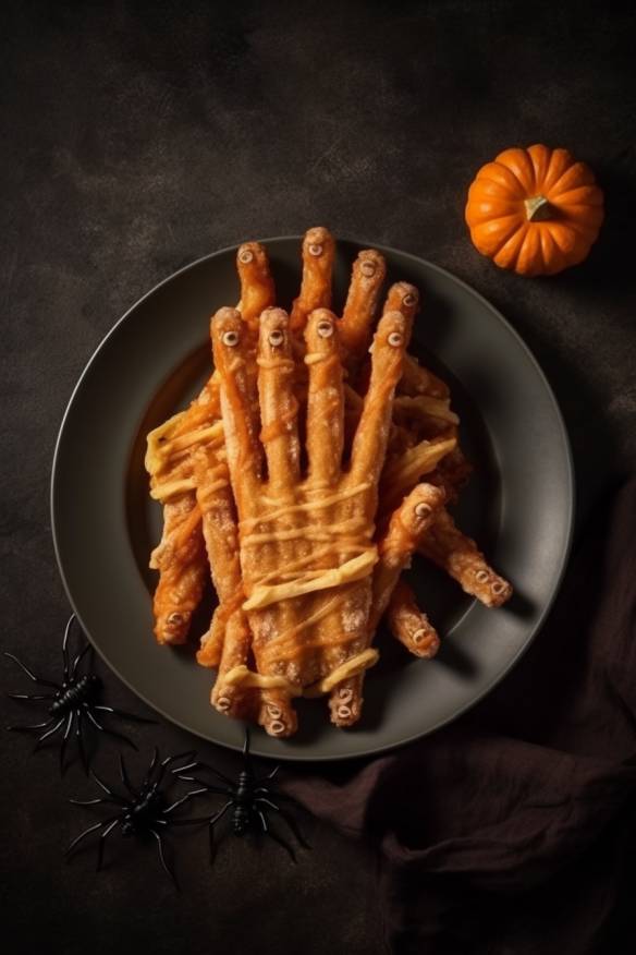 Blutige Finger aus Würstchen - Herzhaftes Halloween-Fingerfood