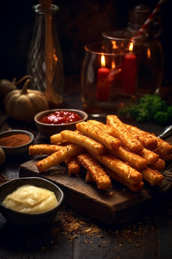 Pikante Käsestangen - Perfekte Partysnacks zum Vorbereiten am Vortag