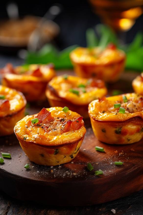 Knusprige Mini-Quiches - Schnelles Fingerfood zum Sekt