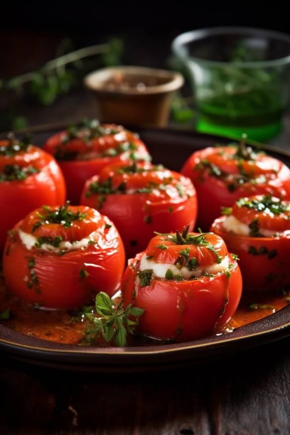 Gefüllte Tomaten Fingerfood - Leckeres Rezept für jede Party