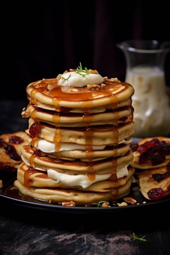 Gefüllte Pfannkuchen - Vegetarisches Fingerfood für jede Party