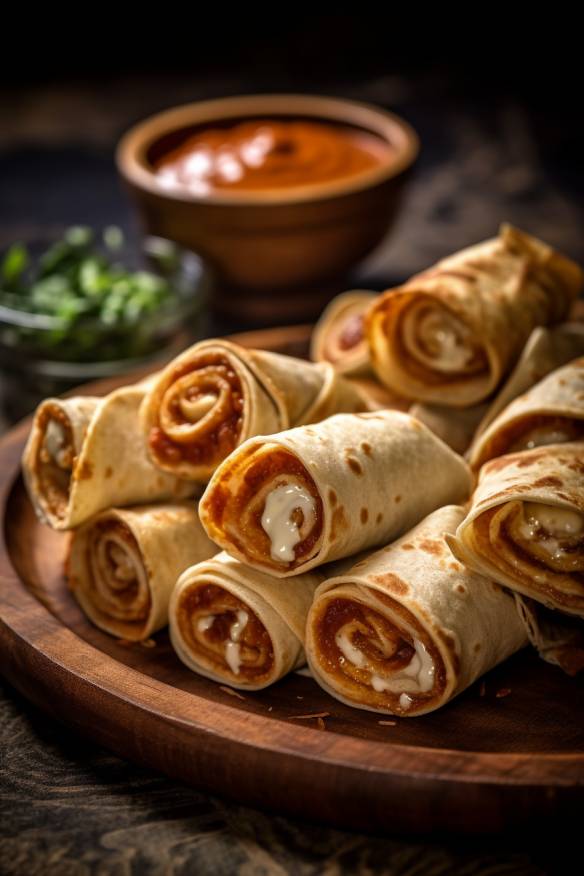 Süße Wraps - Ein köstliches Fingerfood Rezept