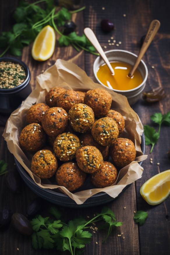 Vegane Quinoa-Bällchen - Fingerfood für das nächste Picknick