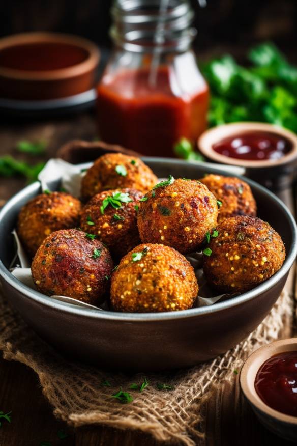 Vegane Quinoa-Bällchen - Das ideale Fingerfood zum Wandern