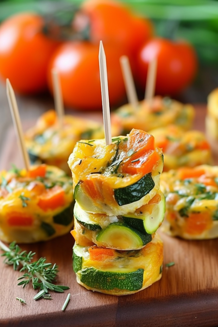 Bunte Gemüsestäbchen als Fingerfood für Kindergarten und Geburtstag.