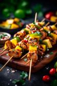 Hähnchen-Mango-Spießchen - Fruchtig-würziges Fingerfood für jede Party