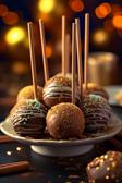 Schokoladige Cake Pops