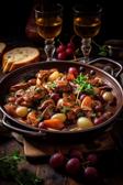 Coq au Vin - Ein Klassiker der französischen Küche