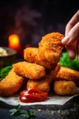 Knusprige Schnitzel-Fingerfood