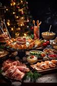 Weihnachtliches Fingerfood Buffet