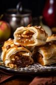 Mini-Apfelstrudel - Süßes Fingerfood zum Mitnehmen.