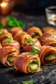 Pesto-Schinken-Röllchen - Schnelles Fingerfood für die Party