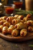 Würstchen im Schlafrock - Fingerfood mit Würstchen