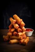 Pizza-Sticks - Knuspriges Fingerfood aus Pizzateig