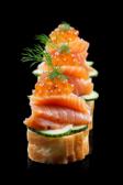 Lachs-Baguette-Fingerfood