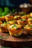 Pikante Mini-Quiches - Kleine Häppchen zum Geburtstag.