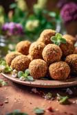 Vegane Quinoa-Bällchen als perfektes Fingerfood für unterwegs.